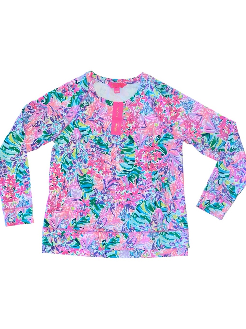 NWT Lilly Pulitzer x Disney Pullover M Disney Dreamin
